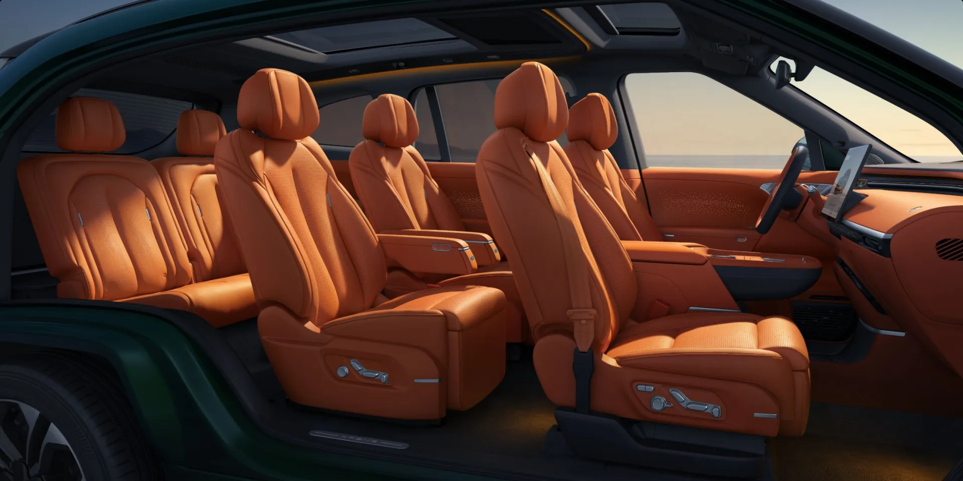 XPENG G9L interior 3
